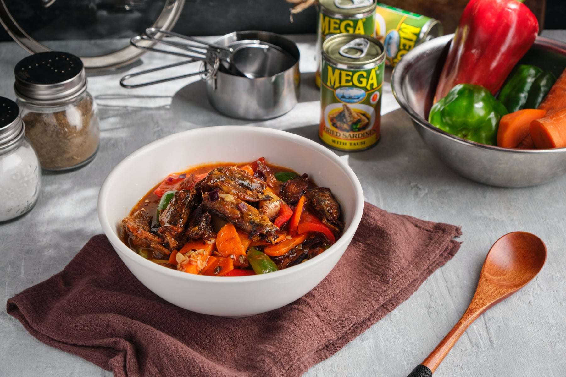 Sweet & Sour Sardines - Mega Fried Sardines Tausi