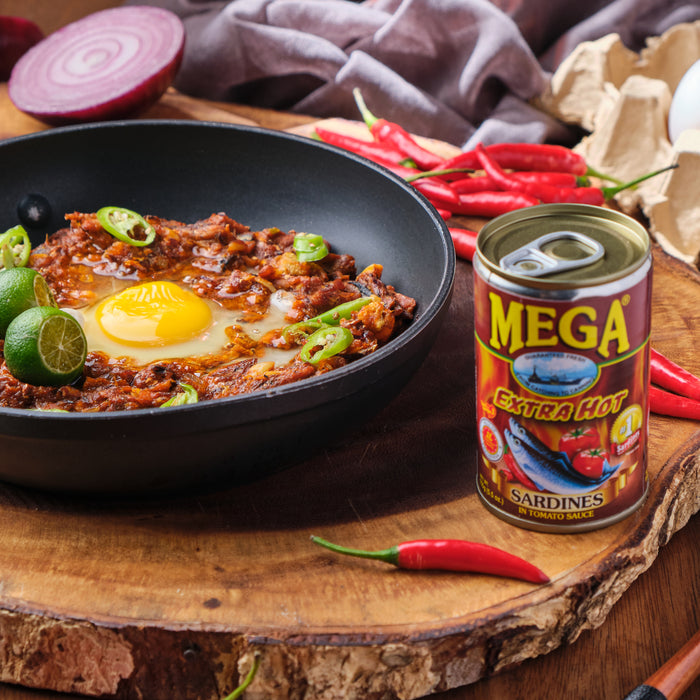 Spicy Sardines Sisig